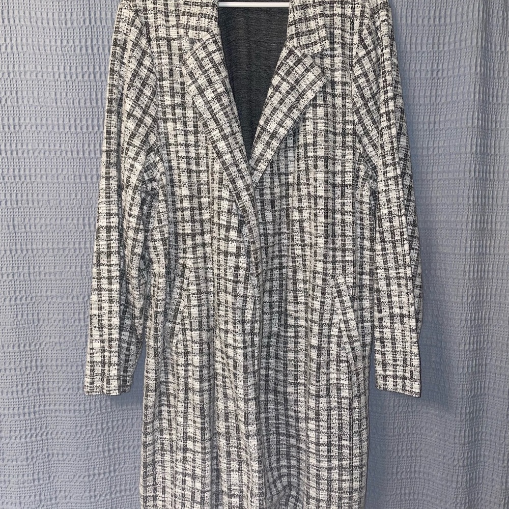 MELLODAY Monochrome Textured Jacket